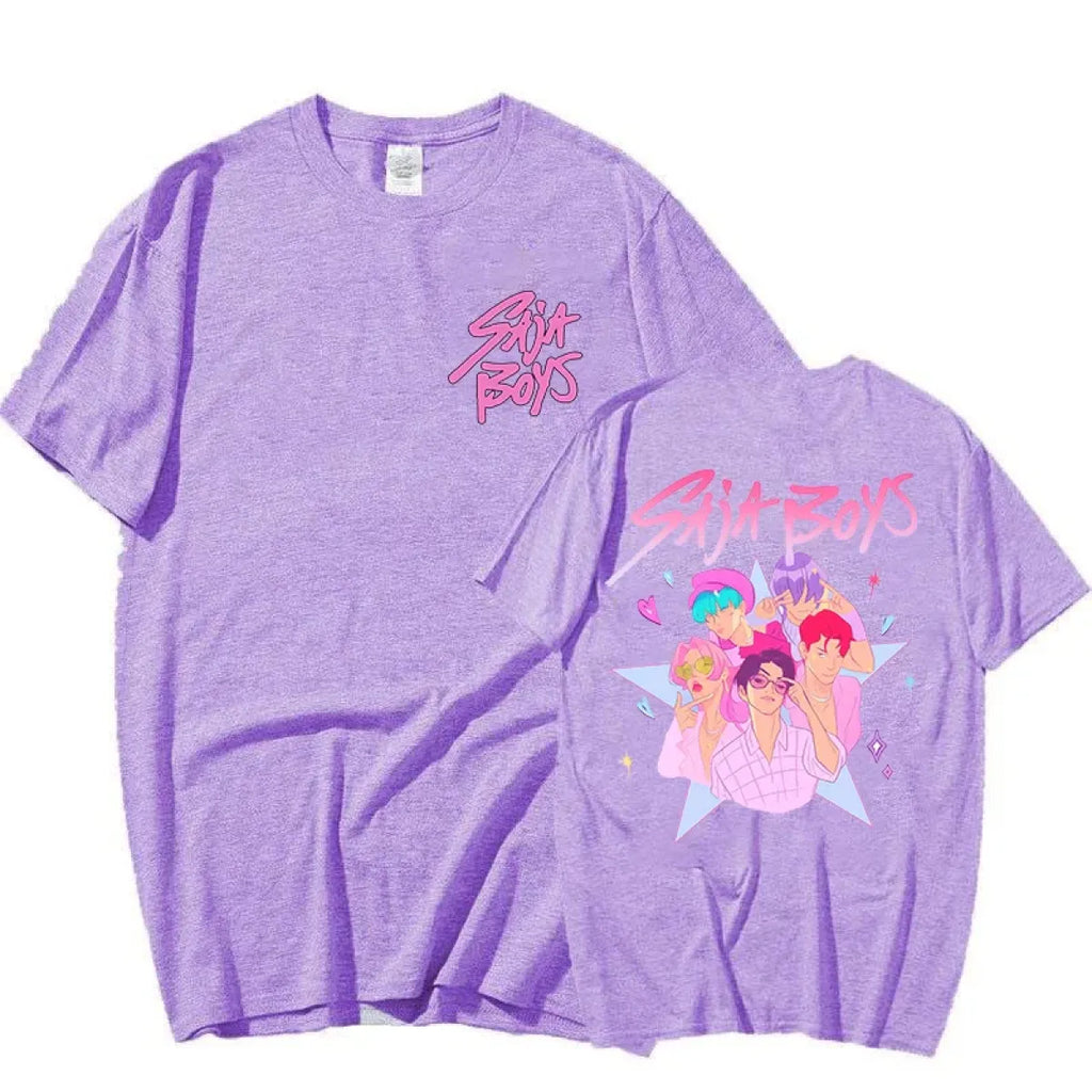 Saja Boys Kpop Anime Graphic Tee - T-Shirts - T-Shirt - 2