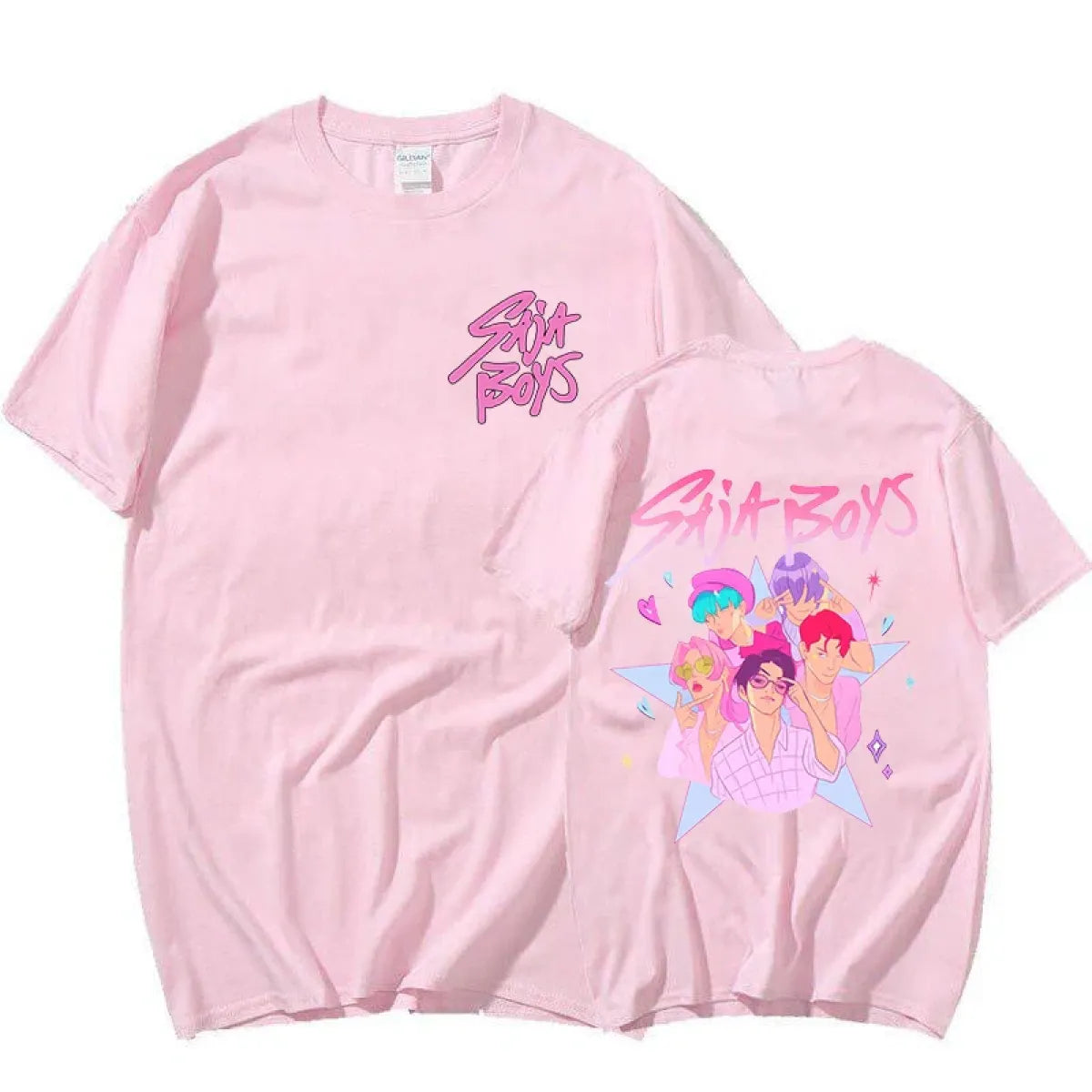 Saja Boys Kpop Anime Graphic Tee - T-Shirts - T-Shirt - 3