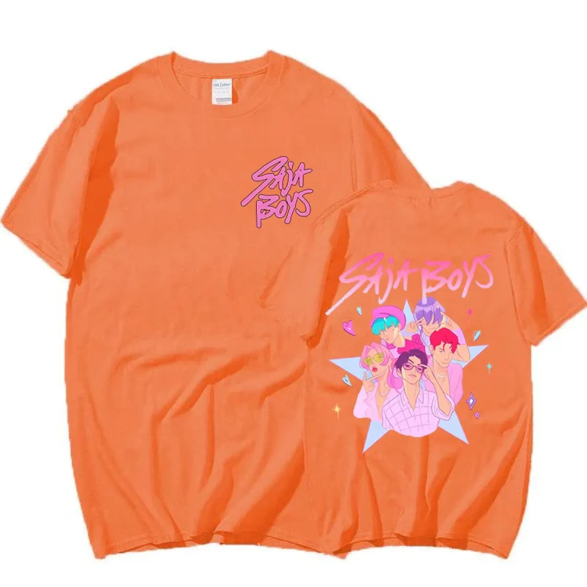 Saja Boys Kpop Anime Graphic Tee - T-Shirts - T-Shirt - 4