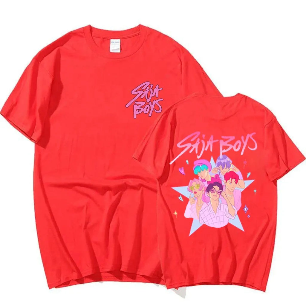 Saja Boys Kpop Anime Graphic Tee - T-Shirts - T-Shirt - 5