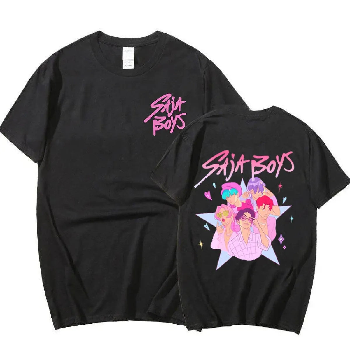 Saja Boys Kpop Anime Graphic Tee - T-Shirts - T-Shirt - 7