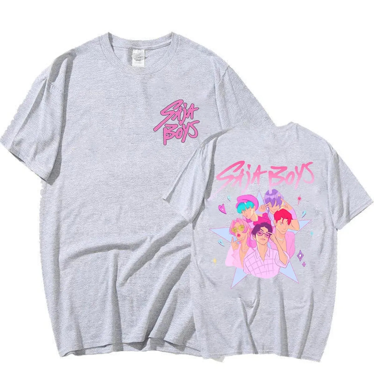 Saja Boys Kpop Anime Graphic Tee - T-Shirts - T-Shirt - 8
