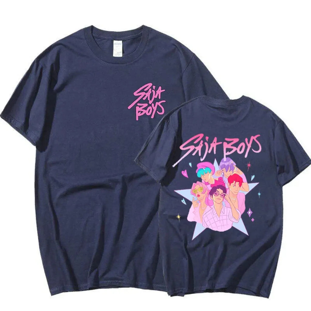 Saja Boys Kpop Anime Graphic Tee - T-Shirts - T-Shirt - 9