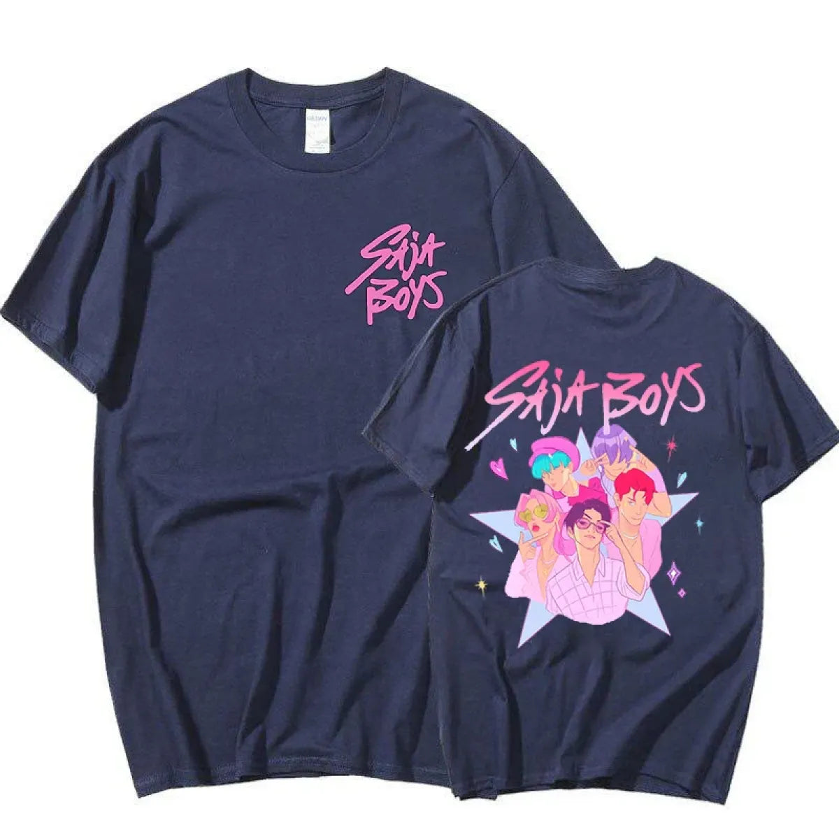 Saja Boys Kpop Anime Graphic Tee - T-Shirts - T-Shirt - 9