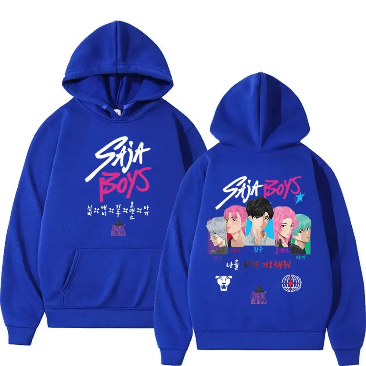 Saja Boys K-pop Anime Graphic Hoodie - Anime - Hoodie - 4