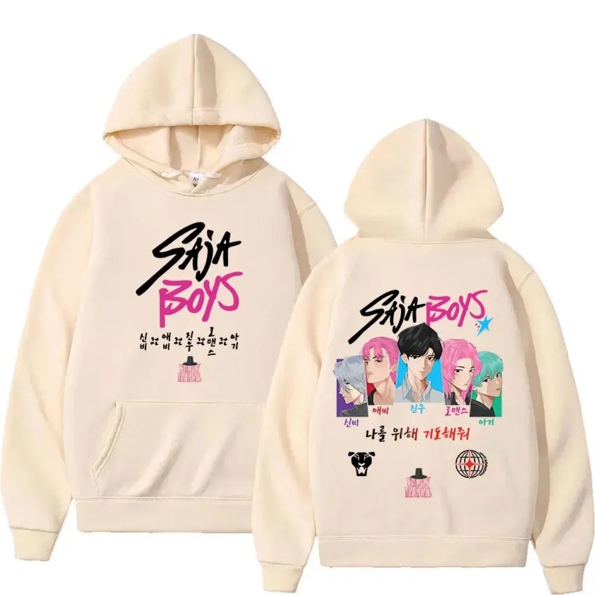 Saja Boys K-pop Anime Graphic Hoodie - Anime - Hoodie - 7