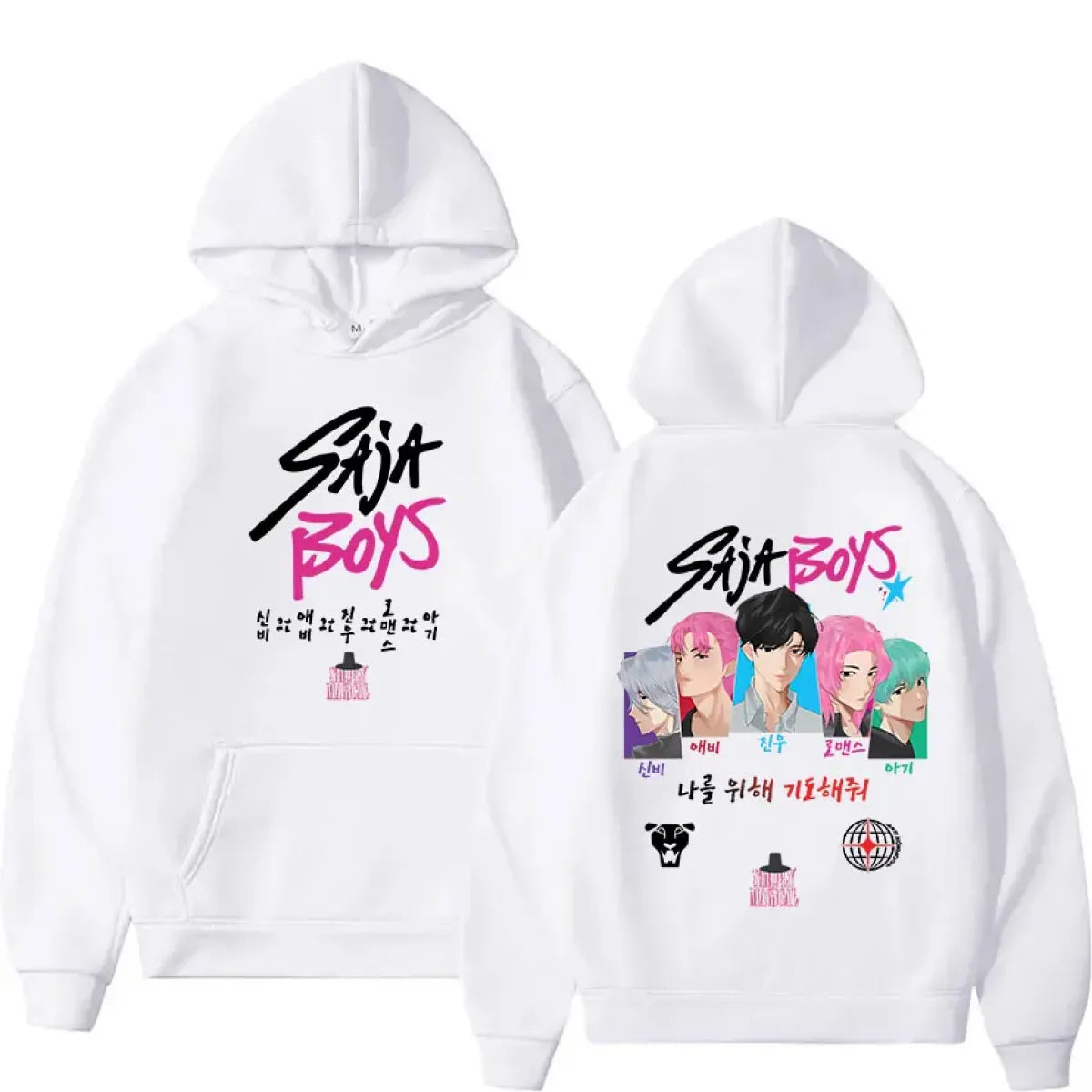 Saja Boys K-pop Anime Graphic Hoodie - Anime - Hoodie - 8