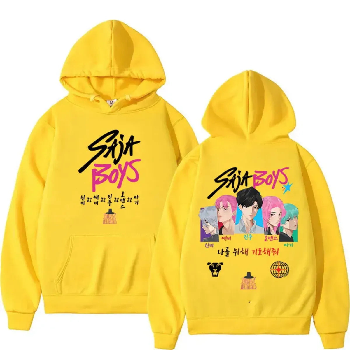 Saja Boys K-pop Anime Graphic Hoodie - Anime - Hoodie - 9
