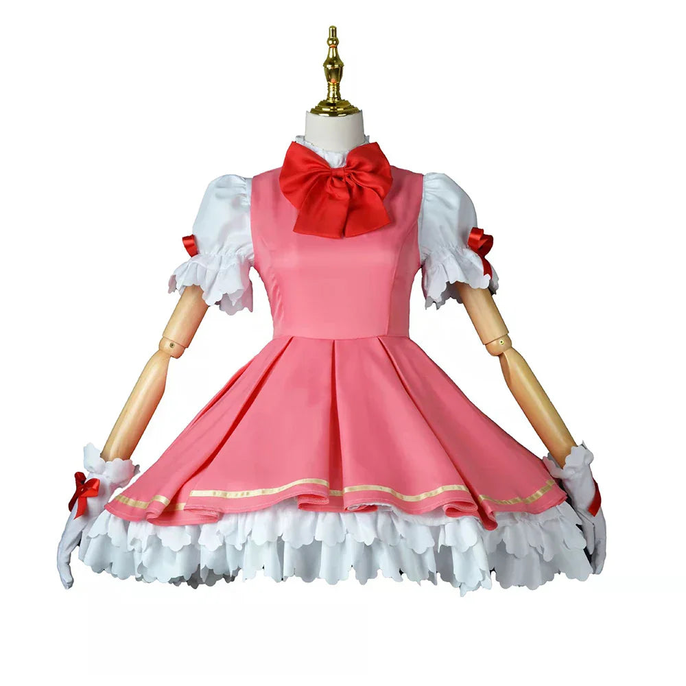 Sakura Kinomoto Princess Dress Cosplay Costume - Pink Card Captor Sakura - Costume Only / XS - All Dresses - Costumes