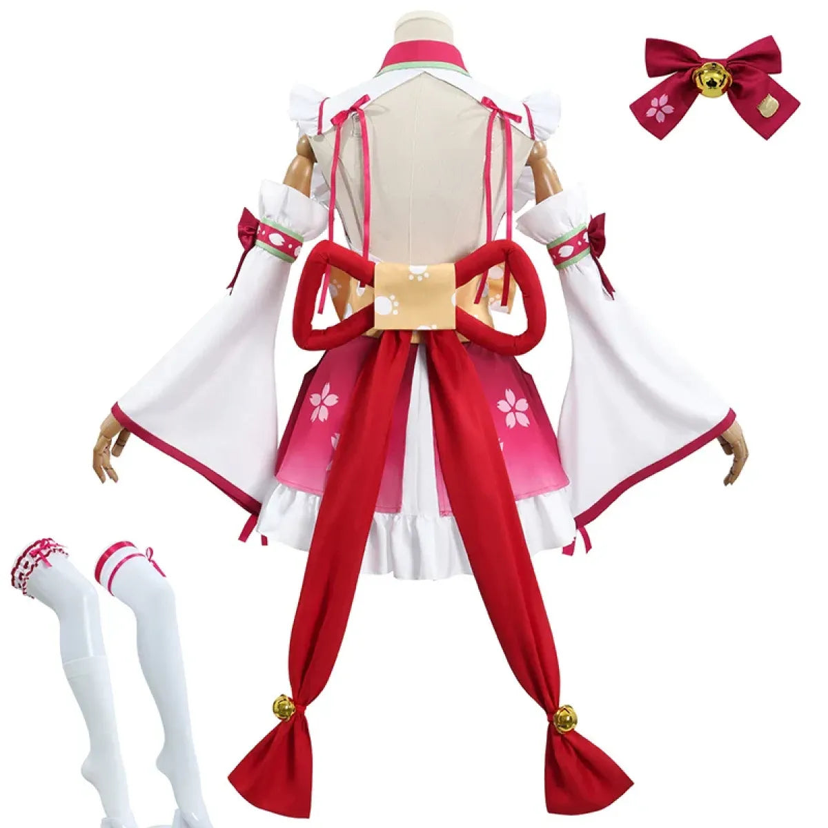 Sakura Miko Vtuber Kimono Cosplay Costume Set - Anime - Cosplay - 2