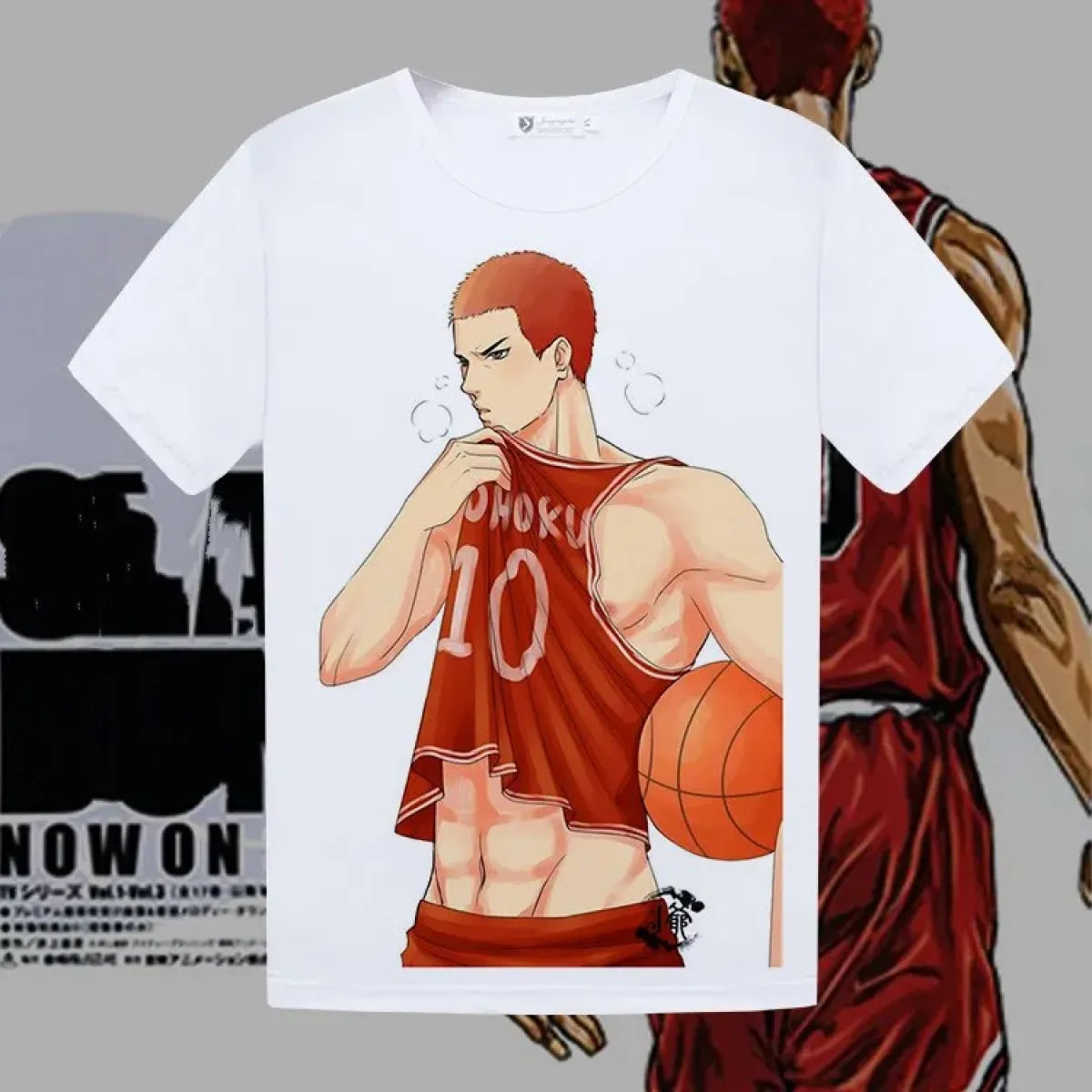 Shohoku Basketball Team Jersey - Sakuragi Hanamichi Rukawa - Best Sellers - 7