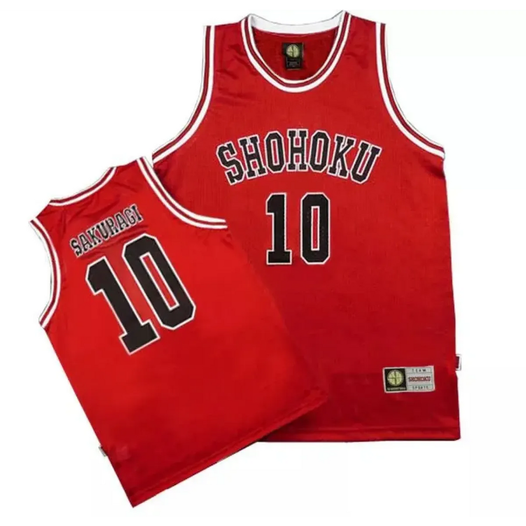 Shohoku Basketball Team Jersey - Sakuragi Hanamichi Rukawa - Best Sellers - 17