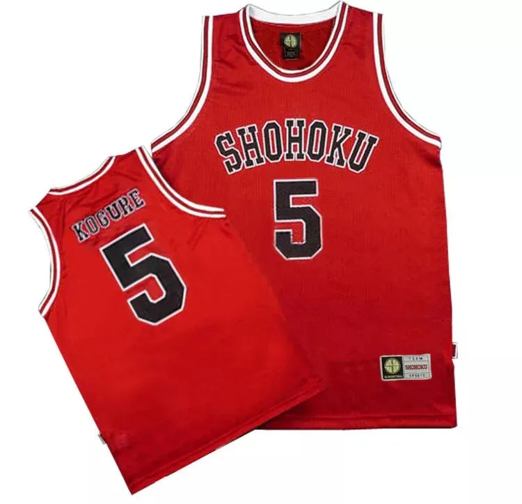 Shohoku Basketball Team Jersey - Sakuragi Hanamichi Rukawa - No. 5 Kogure / S - All Products - Clothing - 12 - 2024