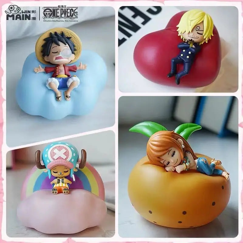 Luffy Zoro Nami & Sanji Night Light: Anime Figure Lamp for a Dreamy Bedroom Ambiance - Anime - Action & Toy Figures - 3