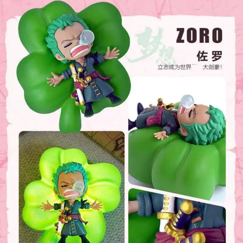 Luffy Zoro Nami & Sanji Night Light: Anime Figure Lamp for a Dreamy Bedroom Ambiance - Zoro - Anime - Action & Toy