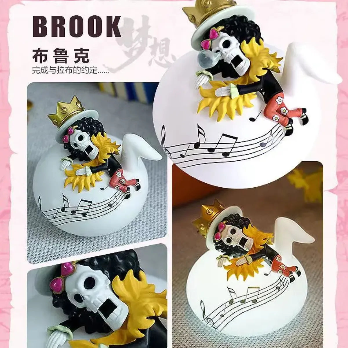 Luffy Zoro Nami & Sanji Night Light: Anime Figure Lamp for a Dreamy Bedroom Ambiance - Anime - Figures - 15