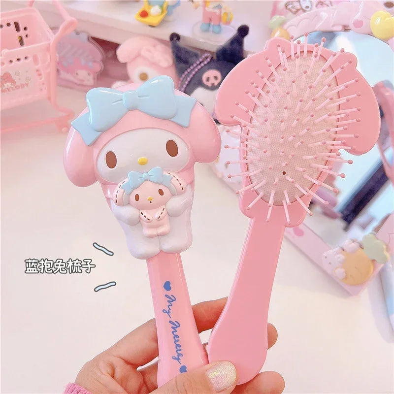 Sanrio Anime Kuromi Hand-held Makeup Mirror - My Melody 2 - Anime - Makeup Tools - 9 - 2024