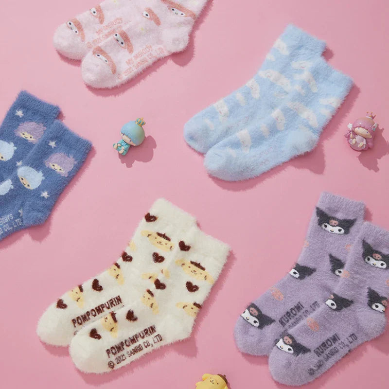 Sanrio Anime Socks - Hello Kitty Kuromi Melody Cinnamoroll - Anime - Socks - 4 - 2024