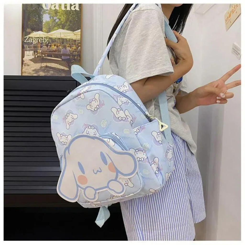 High-Capacity Sanrio Character Backpack - Cute & Functional - Women Bags & Wallets - 4