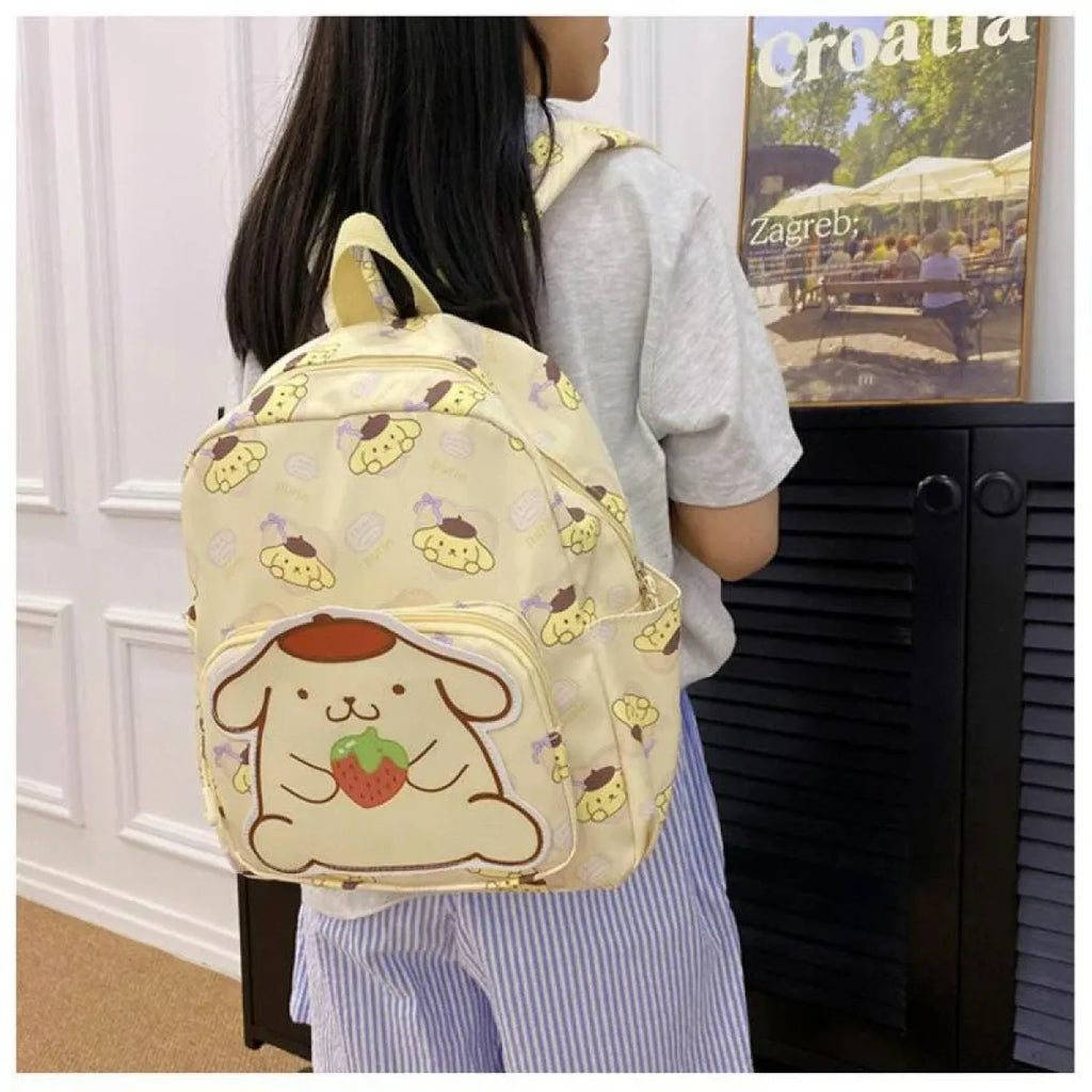High-Capacity Sanrio Character Backpack - Cute & Functional - Women Bags & Wallets - 6