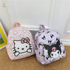 High-Capacity Sanrio Character Backpack - Cute & Functional - Women Bags & Wallets - 2