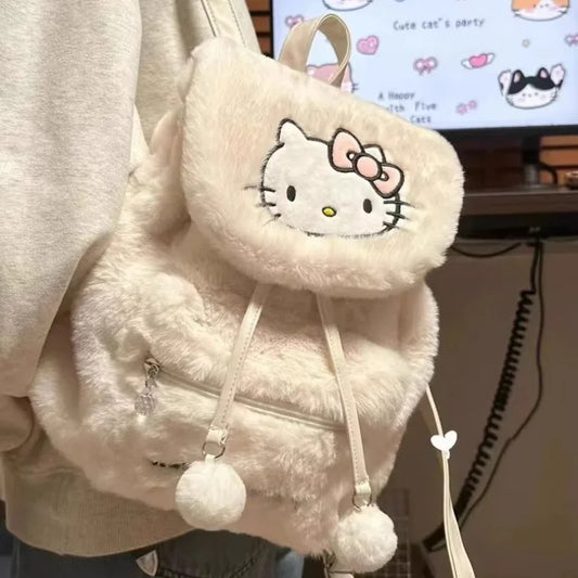 Sanrio Character Backpacks - Beige / 28X29.5X12.5cm - Women Bags & Wallets - Backpacks - 2 - 2024