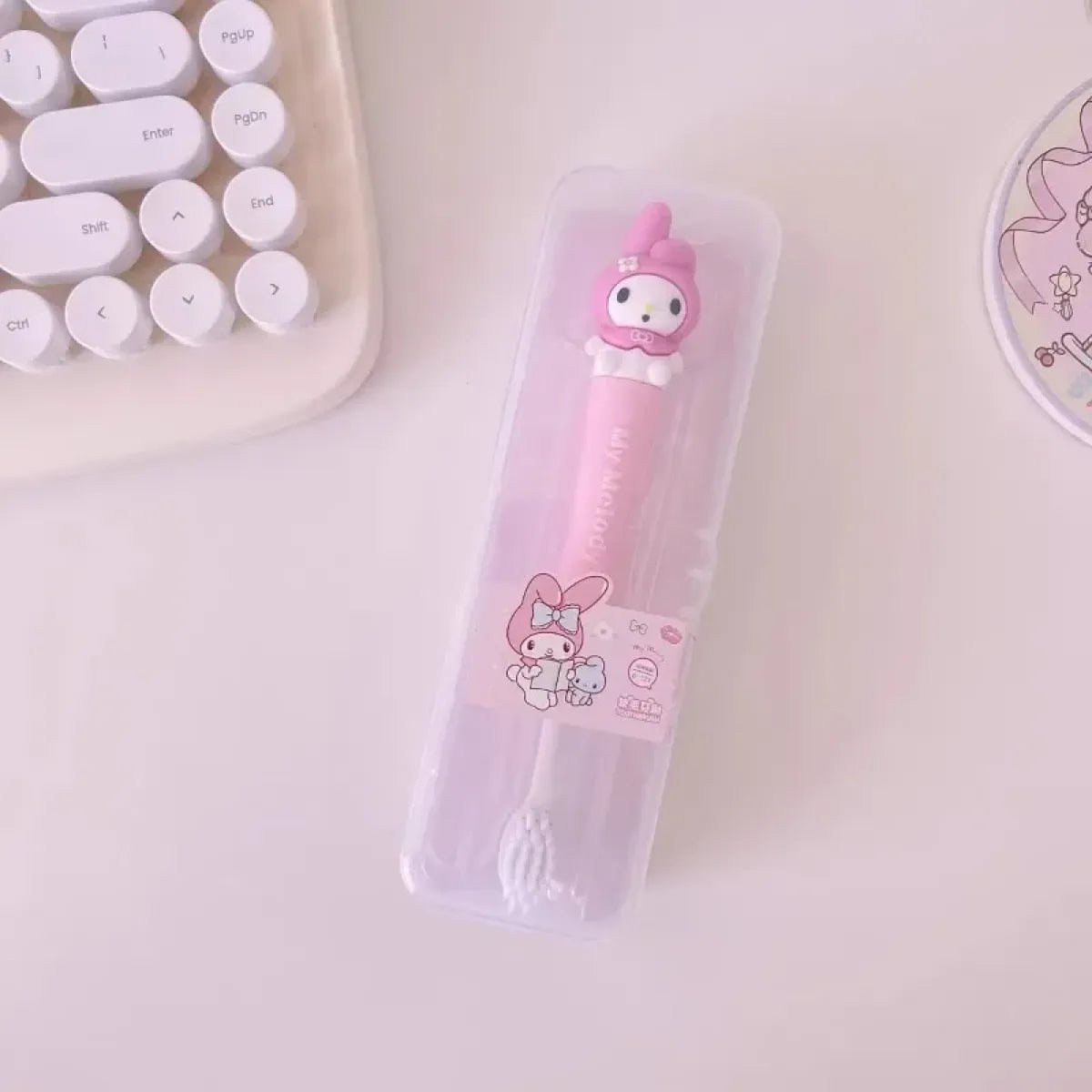 Sanrio Character Soft Bristle Kids Toothbrush - Harajuku Style - Accessories - 11
