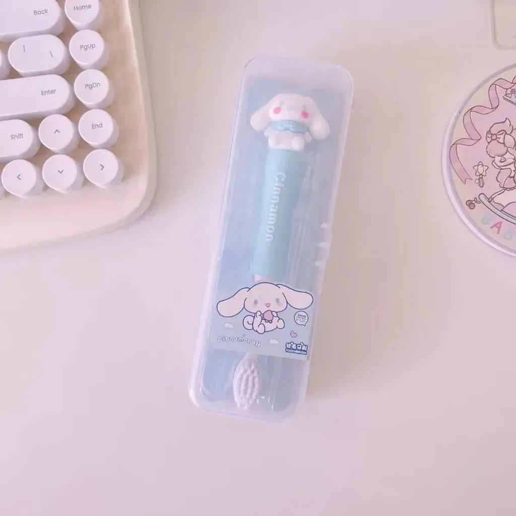 Sanrio Character Soft Bristle Kids Toothbrush - Harajuku Style - Accessories - 3