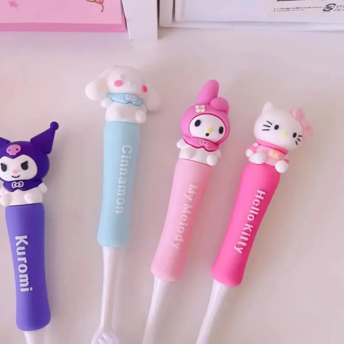 Sanrio Character Soft Bristle Kids Toothbrush - Harajuku Style - Accessories - 6