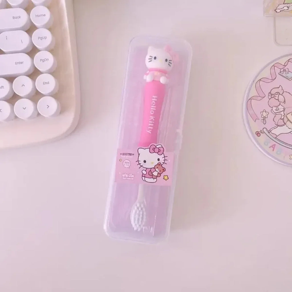 Sanrio Character Soft Bristle Kids Toothbrush - Harajuku Style - Accessories - 8