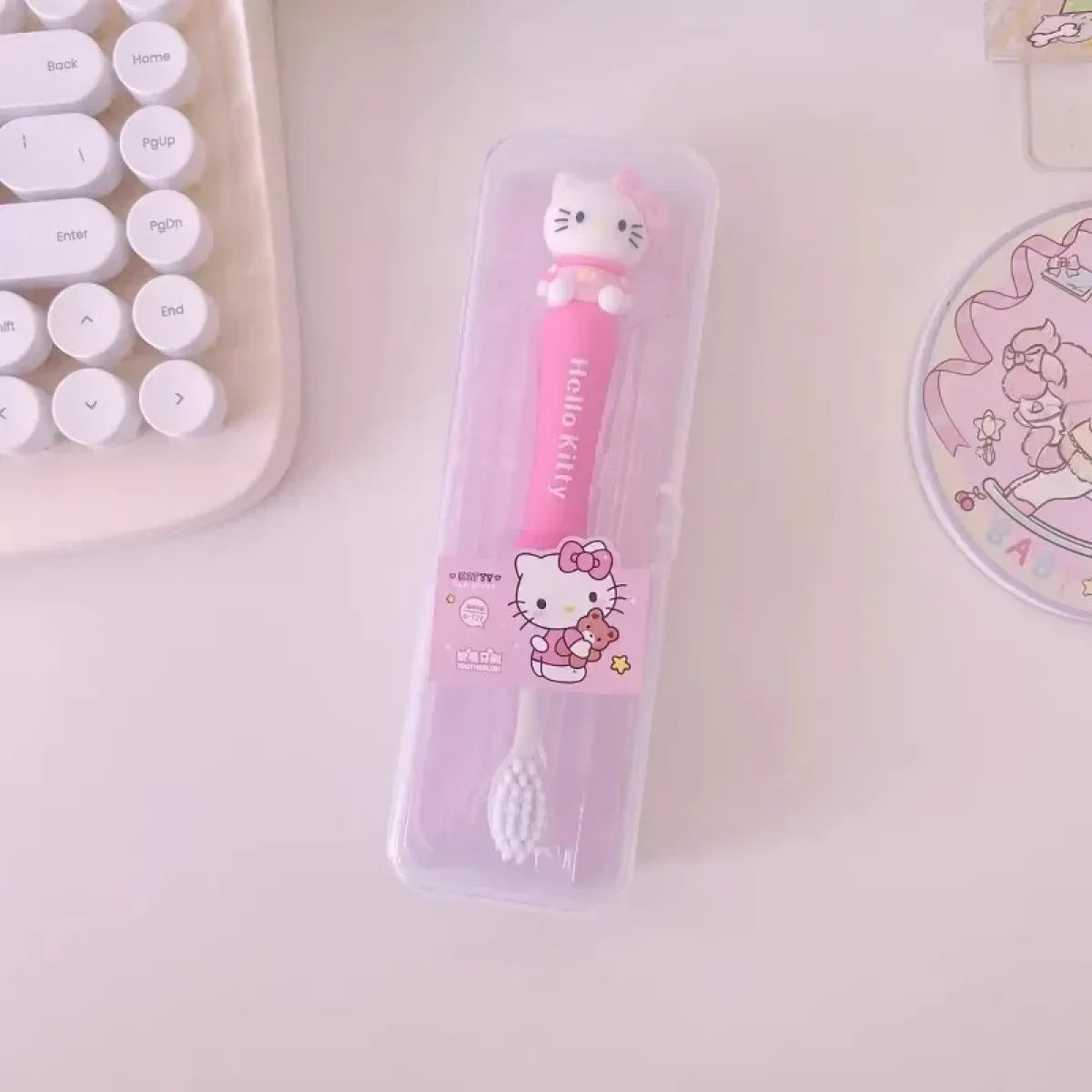 Sanrio Character Soft Bristle Kids Toothbrush - Harajuku Style - Accessories - 8