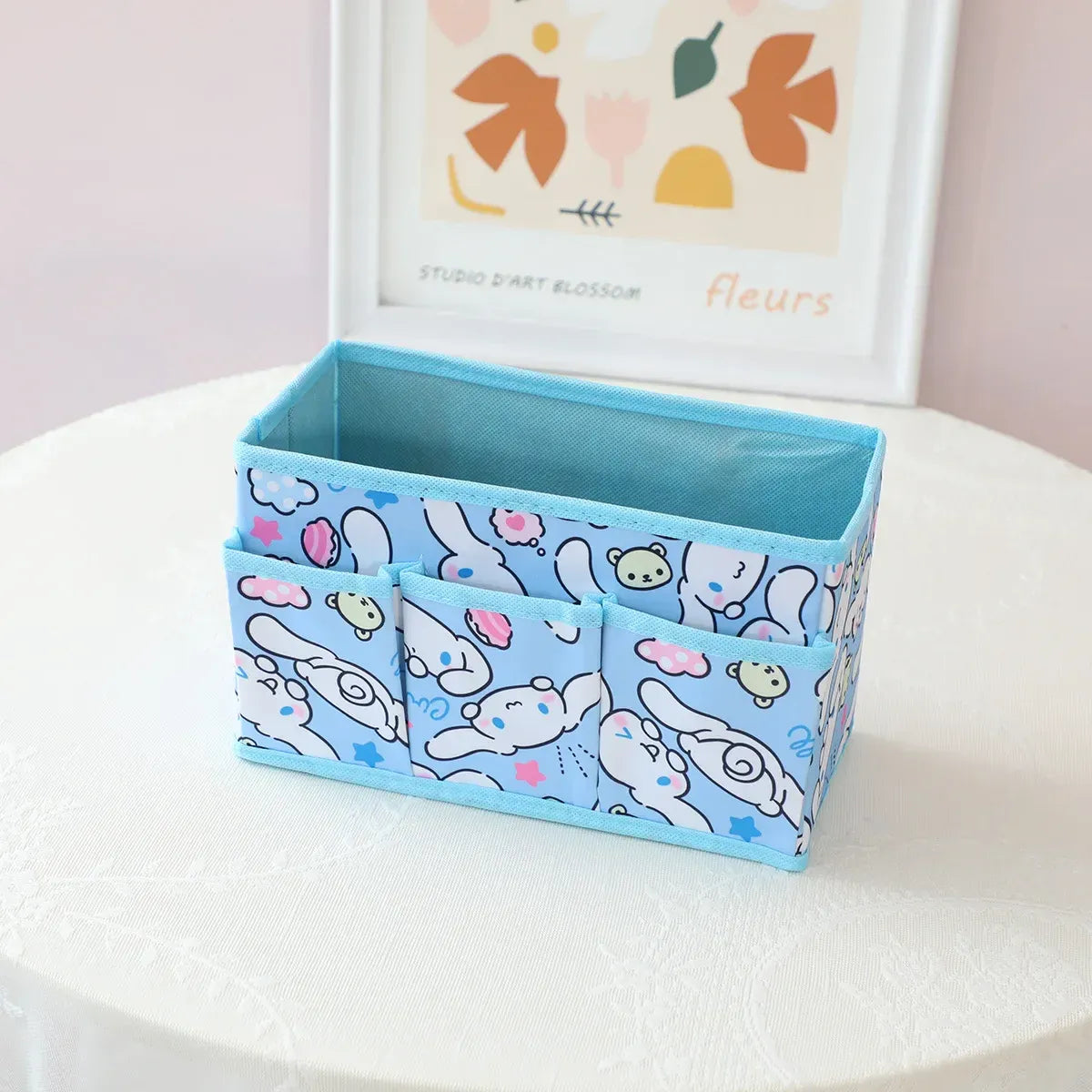 Sanrio foldable kawaii desktop storage box - Accessories - Cosmetic Bags - 13