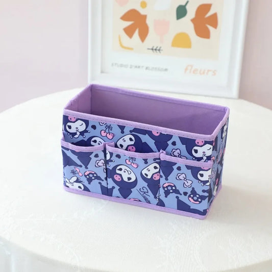 Sanrio foldable kawaii desktop storage box - Accessories - Cosmetic Bags - 2