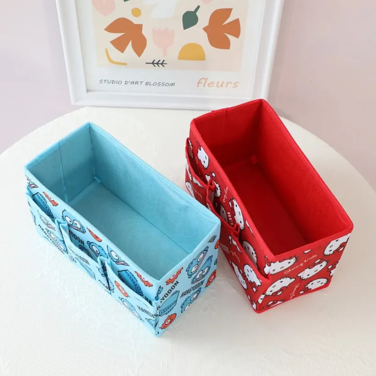 Sanrio foldable kawaii desktop storage box - Accessories - Cosmetic Bags - 3