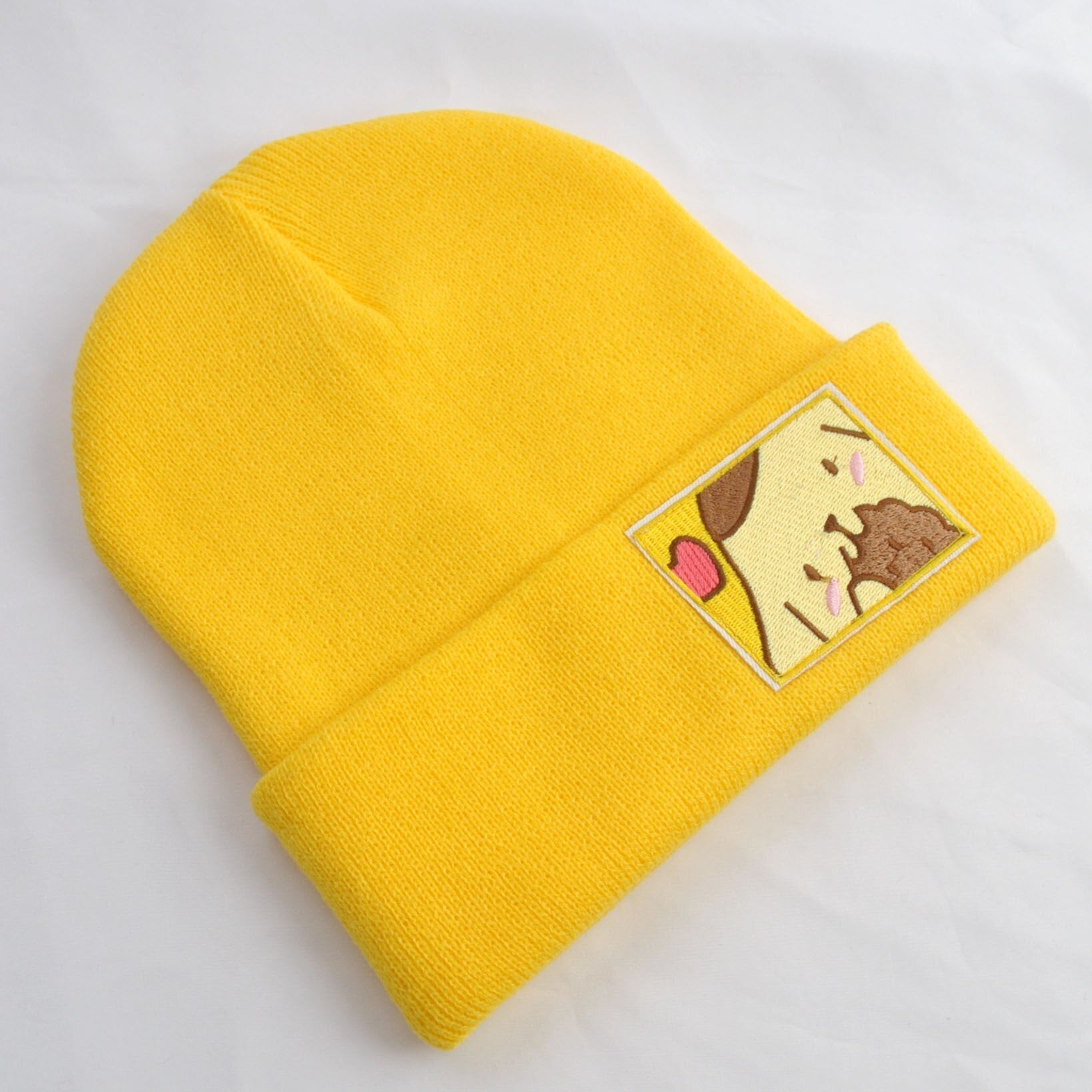 Sanrio Knitted Beanie - Pom Pom Purin - Women’s Clothing & Accessories - Hats - 9 - 2024