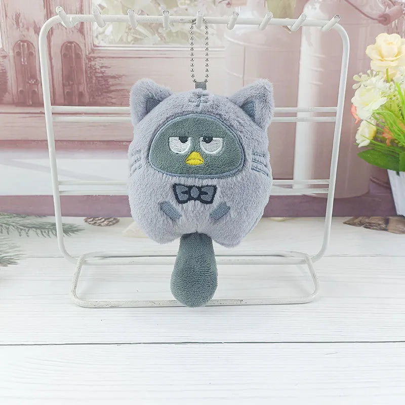 Sanrio Kuromi Cinnamoroll Cat Doll Keychain - BADTZ-MARU - Anime - Stuffed Animals - 13 - 2024