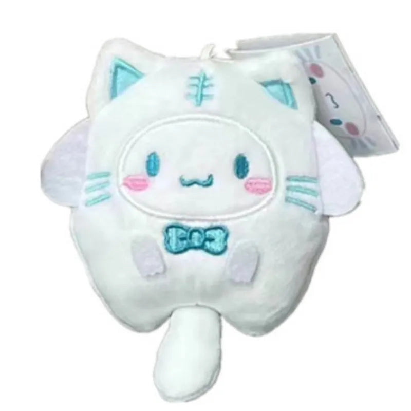 Sanrio Kuromi Cinnamoroll Cat Doll Keychain - Anime - Stuffed Animals - 6 - 2024