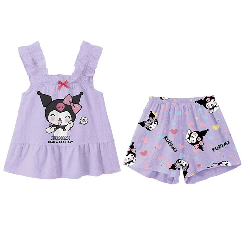 Sanrio Kuromi Cinnamoroll Childrens Pajamas - All Products - Baby & Toddler Clothing - 4 - 2024