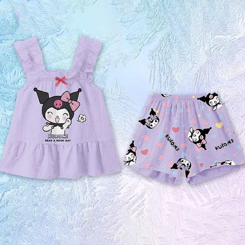 Sanrio Kuromi Cinnamoroll Childrens Pajamas - Purple / 150 - All Products - Baby & Toddler Clothing - 9 - 2024