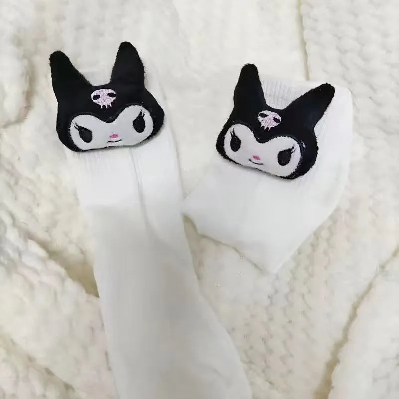 Sanrio Kuromi Doll Socks - Kawaii Anime Fashion - Anime - Socks - 4 - 2024