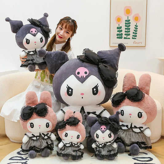 Sanrio Kuromi My Melody Plush Doll - Anime - Dolls - 2 - 2024