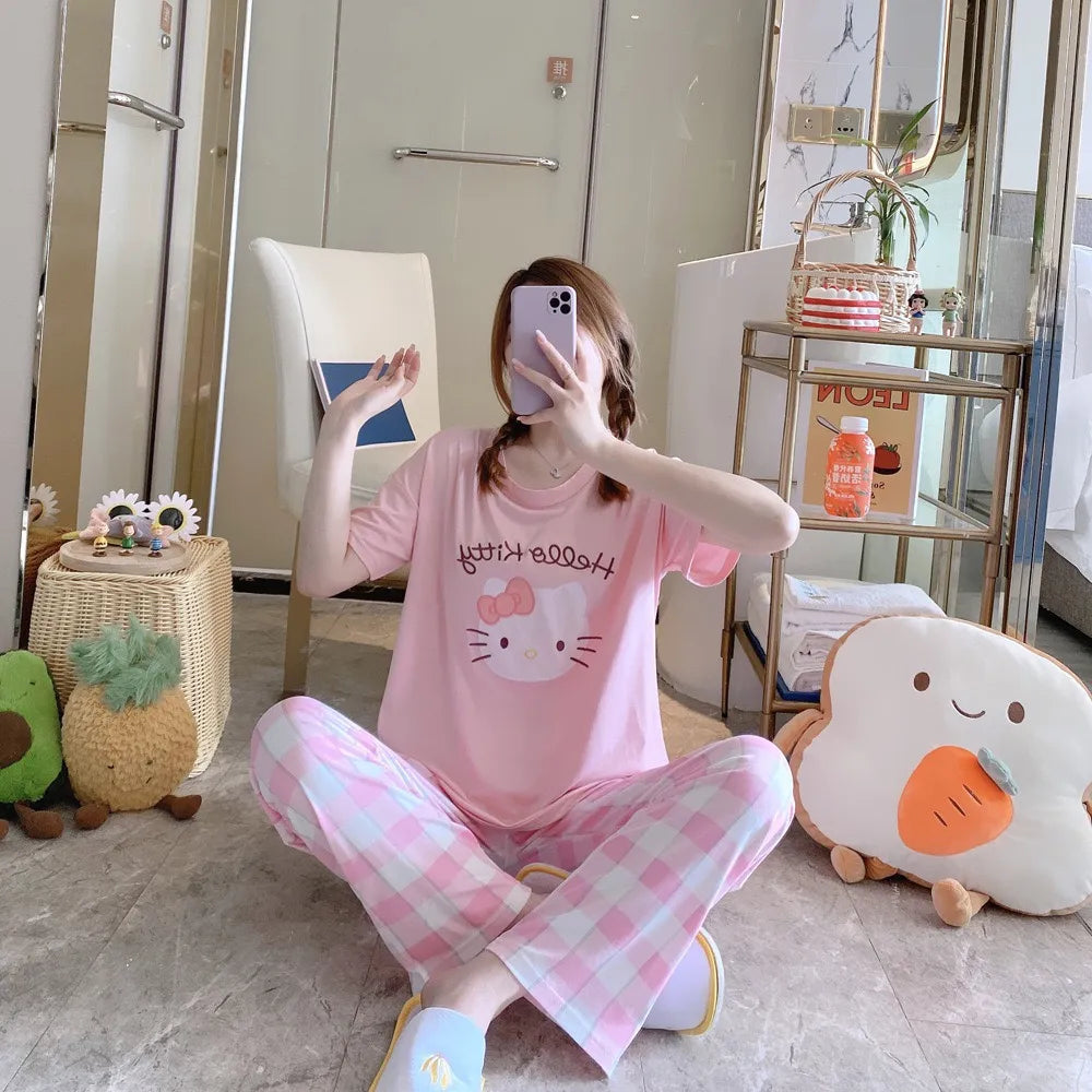 Sanrio Kuromi Women’s Pajama Set - 15 / M - Women’s Clothing & Accessories - Pajamas - 16 - 2024