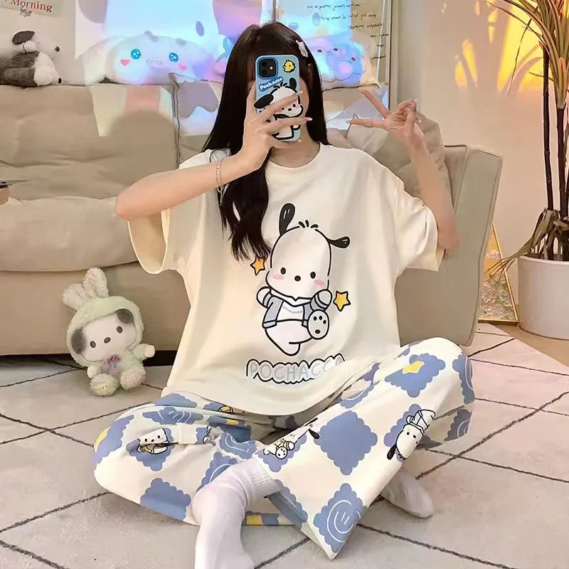 Sanrio Kuromi Women’s Pajama Set - 16 / M - Women’s Clothing & Accessories - Pajamas - 17 - 2024