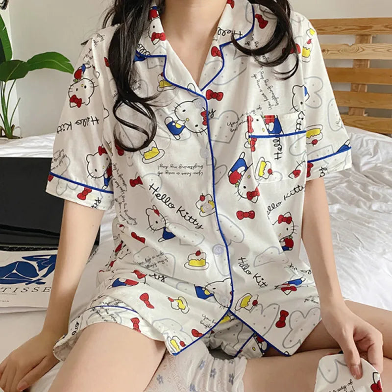 Sanrio Kuromi Women’s Pajama Set - 19 / M - Women’s Clothing & Accessories - Pajamas - 19 - 2024