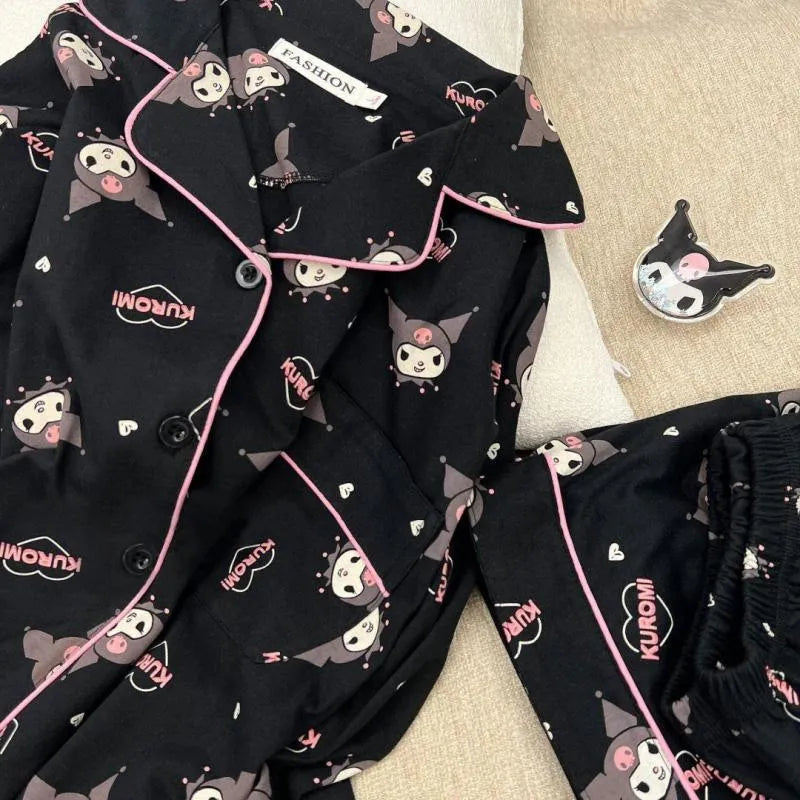 Sanrio Kuromi Women’s Pajama Set - Women’s Clothing & Accessories - Pajamas - 3 - 2024