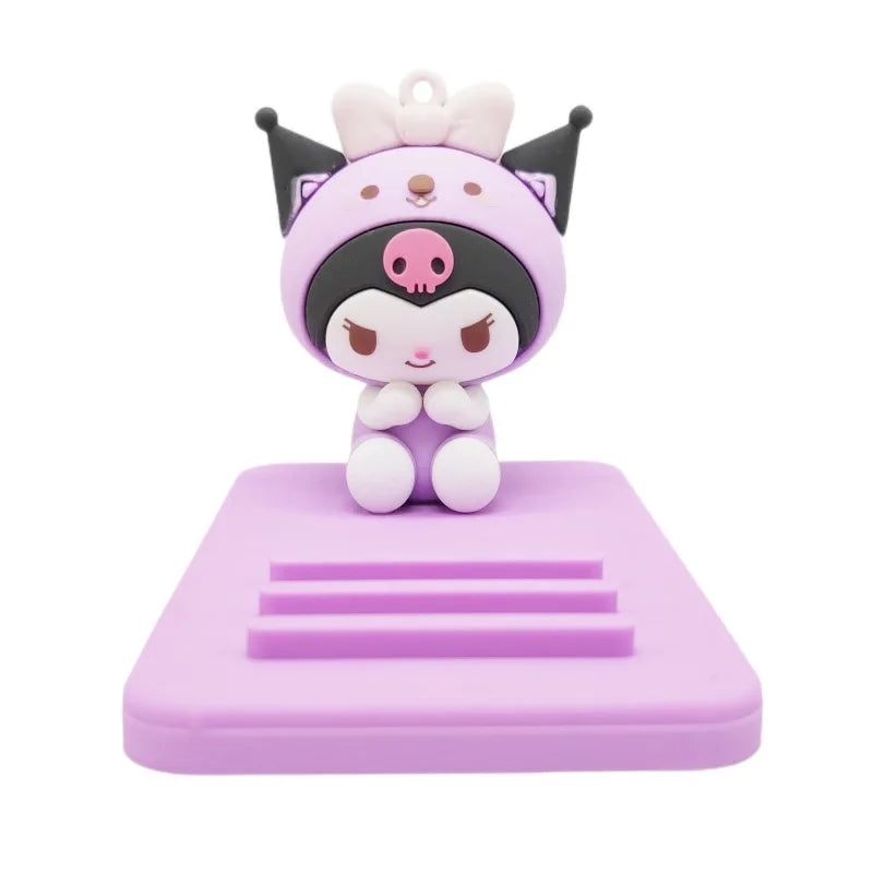 Sanrio Mobile Phone & Tablet Stand - Hello Kitty & Friends Desk Accessories - Kuromi-2 - All Products - Apparel &