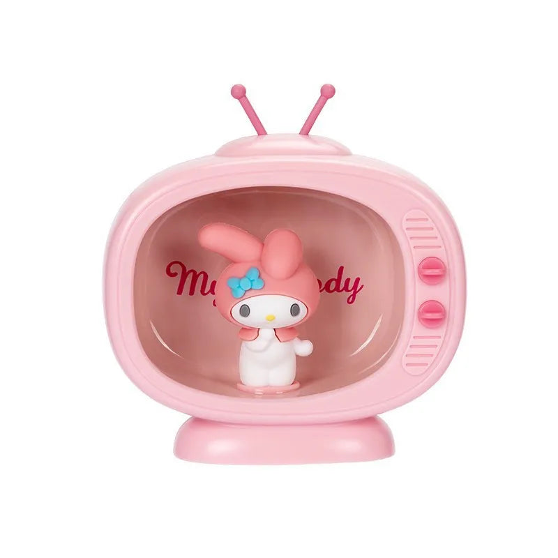 Sanrio Moon LED Light - Kuromi Cinnamonroll - Kawaii Bedroom Night Light - My melody with box 2 - Stationary & More