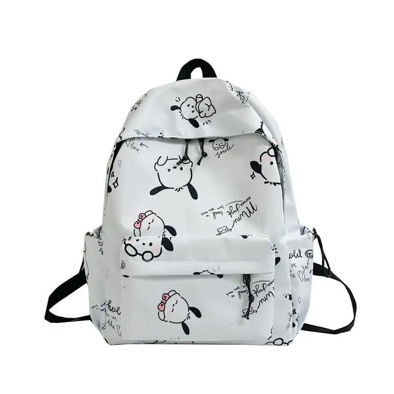 Sanrio Pochacco Nylon Backpack - Blue - Women Bags & Wallets - Backpacks - 11 - 2024