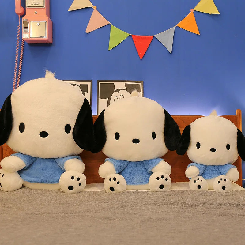 95cm Oversized Sanrio Pochacco Plush Doll Pillow - Plushies - Stuffed Animals - 4 - 2024