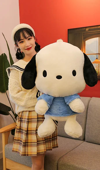 95cm Oversized Sanrio Pochacco Plush Doll Pillow - 80 CM - Plushies - Stuffed Animals - 6 - 2024